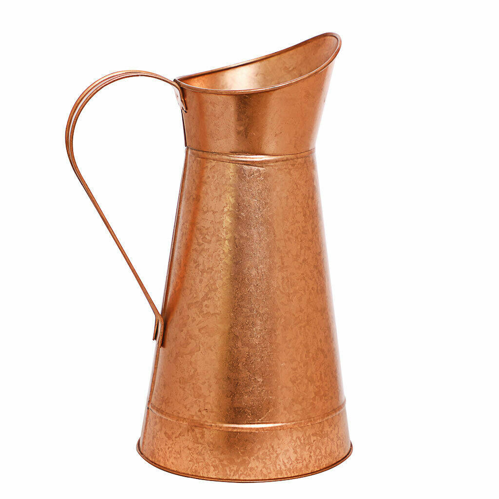 Personalised Decorative Copper Pitcher Vase By Dibor