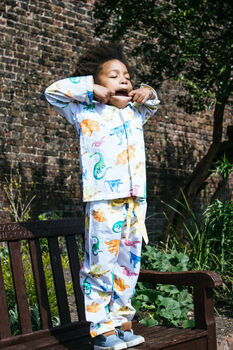 Personalised Children's Dinosaur Pyjamas, 5 of 7