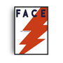 Face The Strange Giclée Retro Art Print, thumbnail 3 of 3