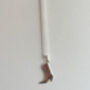 Sterling Silver Cowgirl Boot Pendant Necklace, thumbnail 5 of 8
