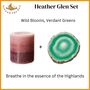 Heather Glen : Candle And Crystal Agate Set, thumbnail 1 of 4