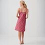 Women's 'Byzantine' Paisley Crisp Cotton Strappy Nightdress, thumbnail 2 of 4