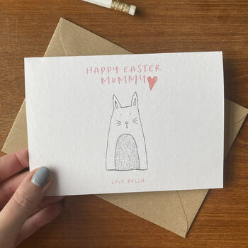 Personalised Happy Easter Mummy Card, 6 of 6