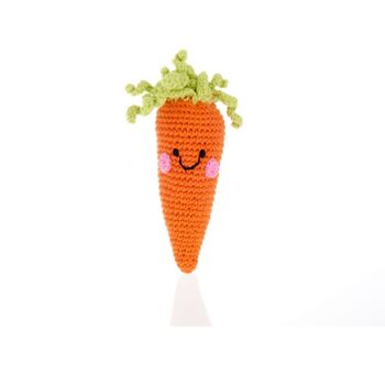 Handmade Friendly Carrot Fair Trade Toy, 3 of 5