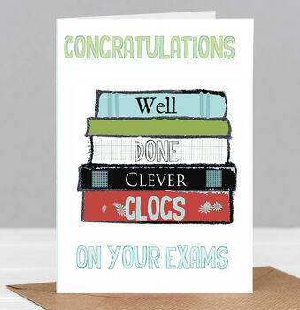 Exam Congratulations Card By Helena Tyce Designs | notonthehighstreet.com