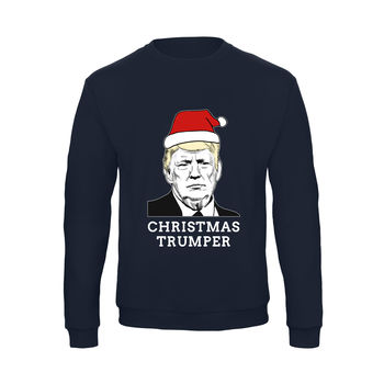 Donald Trump Unisex Christmas Jumper, 4 of 6