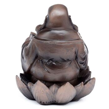 Wood Effect Lucky Buddha Backflow Incense Burner, 2 of 4