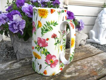 Large China Jug In Meadow Flowers Design, 3 of 8