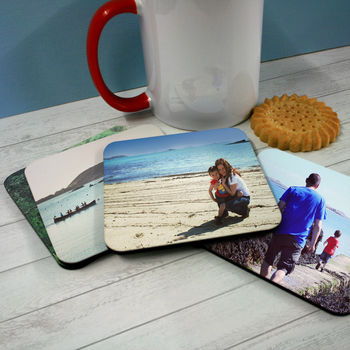 Personalised Photo Coasters Set Of Eight, 8 of 10
