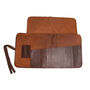 Personalised Brown Leather Knife Roll, thumbnail 9 of 9