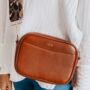 Personalised Leather Crossbody Bag, thumbnail 2 of 12