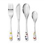 Miffy Four Piece Childrens Cutlery Set Stainless Steel, thumbnail 3 of 11