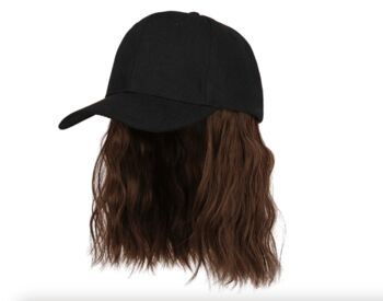 Baseball Cap With Hair, 3 of 5