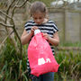 Personalised Childs Drawstring Bag, thumbnail 6 of 10