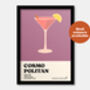 Cosmopolitan Cocktail Print, thumbnail 5 of 7