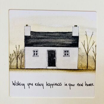 Happiness In Your New Home Card ~ Handmade, 2 of 3