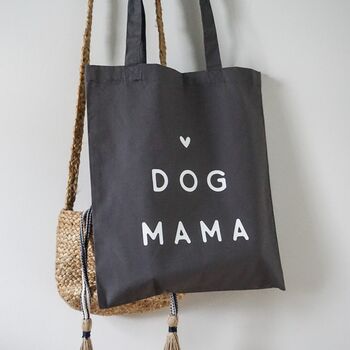 Dog Mama Organic Cotton Tote Bag, 2 of 2