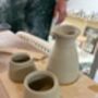 Sake Set Wheel Throwing Pottery Workshop, thumbnail 3 of 10