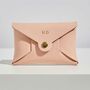 Personalised Blush Pink Leather Card + Coin Purse, thumbnail 4 of 6