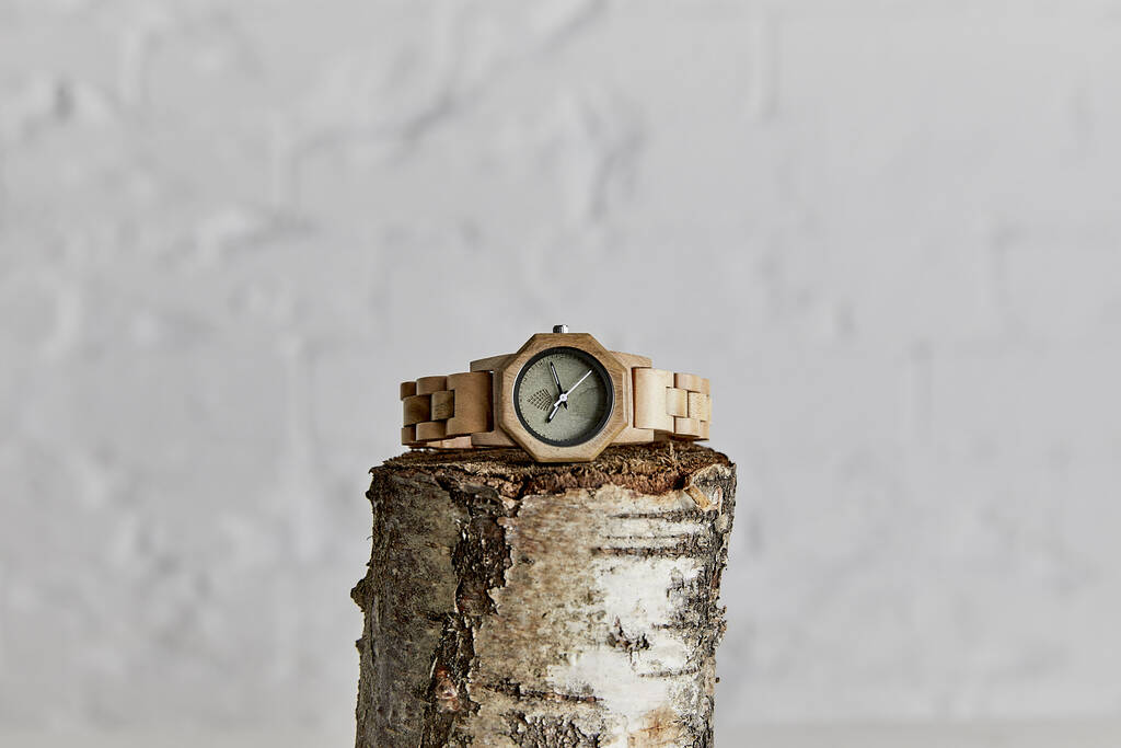 The Willow: Handmade Natural Wood Wristwatch, 1 of 8