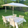 Lavender Fields Outdoor Tablecloth With Parasol Hole, thumbnail 4 of 4