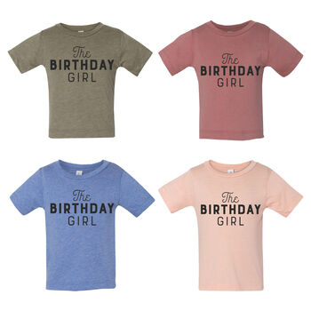 Birthday Girl Kids T Shirt, 3 of 8