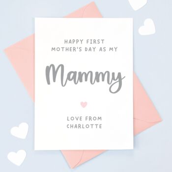 Nanny Personalised First Mother's Day Card, 4 of 4