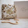 Raina Ivory Square Embroidered Clutch, thumbnail 3 of 5