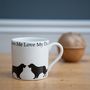 Love Me Love My Dog Mugs, thumbnail 3 of 12
