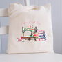 Personalised Cotton Sewing Craft Bag, thumbnail 1 of 2