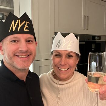 Personalised Reusable New Years Eve Party Crowns, 2 of 6