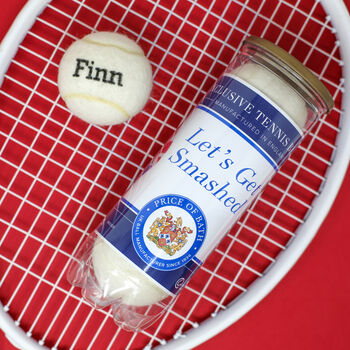 Personalised Classic Tennis Balls, 5 of 12