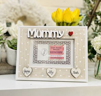 Personalised Mum Photo Frame Mother's Day Gift, 2 of 7