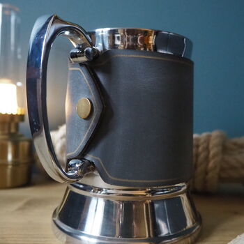Leather Wrapped Tankard, 5 of 9