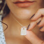 Floral Name Necklace, thumbnail 1 of 9