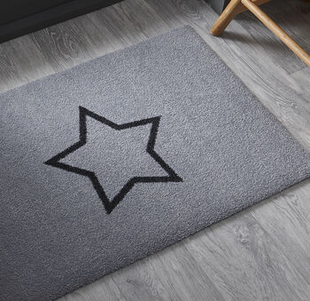 Scandi Star Doormat | Grey, 2 of 2