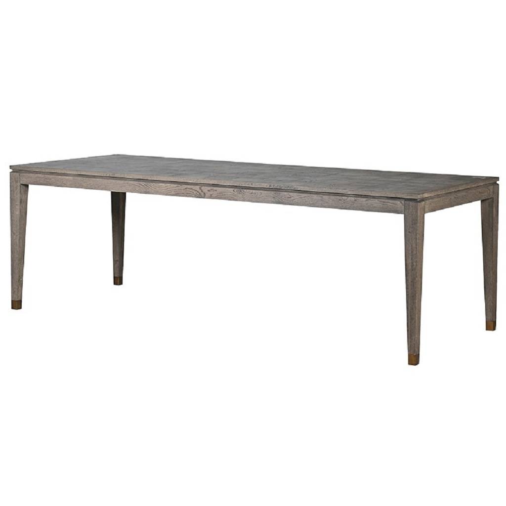 Bardon Oak And Brass Dining Table 240cm, 1 of 2