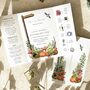 Autumn Woodland Gatefold Invitation, thumbnail 1 of 10