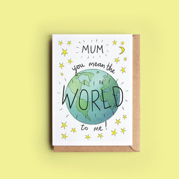 Mum, Mummy, Granny Or Nanny World Card, 2 of 5