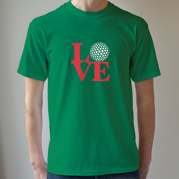 Love Golf T Shirt, 3 of 9