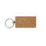 Bramble Farm 'Garage Keys' Rectangular Oak Keyring, thumbnail 4 of 4