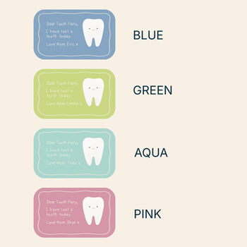 Child's Personalised Tooth Fairy Tin, 5 of 5
