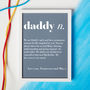 Personalised Dad Or Daddy Dictionary Print, thumbnail 2 of 6