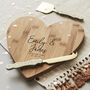 Couples Personalised Chopping/Cheese Board, thumbnail 1 of 6