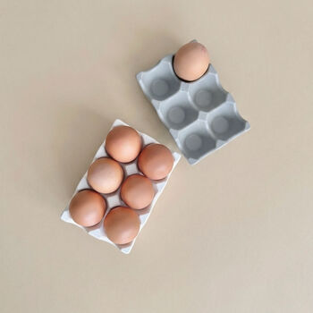Modern Handmade Egg Tray And Egg Holder, 9 of 10