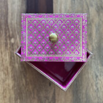 Vanity Jar, Trinket Box, Cotton Bud/ Bath Salt Storage, 12 of 12