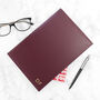 Personalised Genuine Leather Refillable Notebook, thumbnail 4 of 12