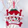 Personalised Cosy Family Decoration, thumbnail 3 of 3