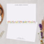 Ditsy Floral Personalised Note Cards A6 Notecard Set, thumbnail 2 of 6