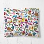 Summer Holidays Wrapping Paper Roll Or Folded, thumbnail 1 of 3
